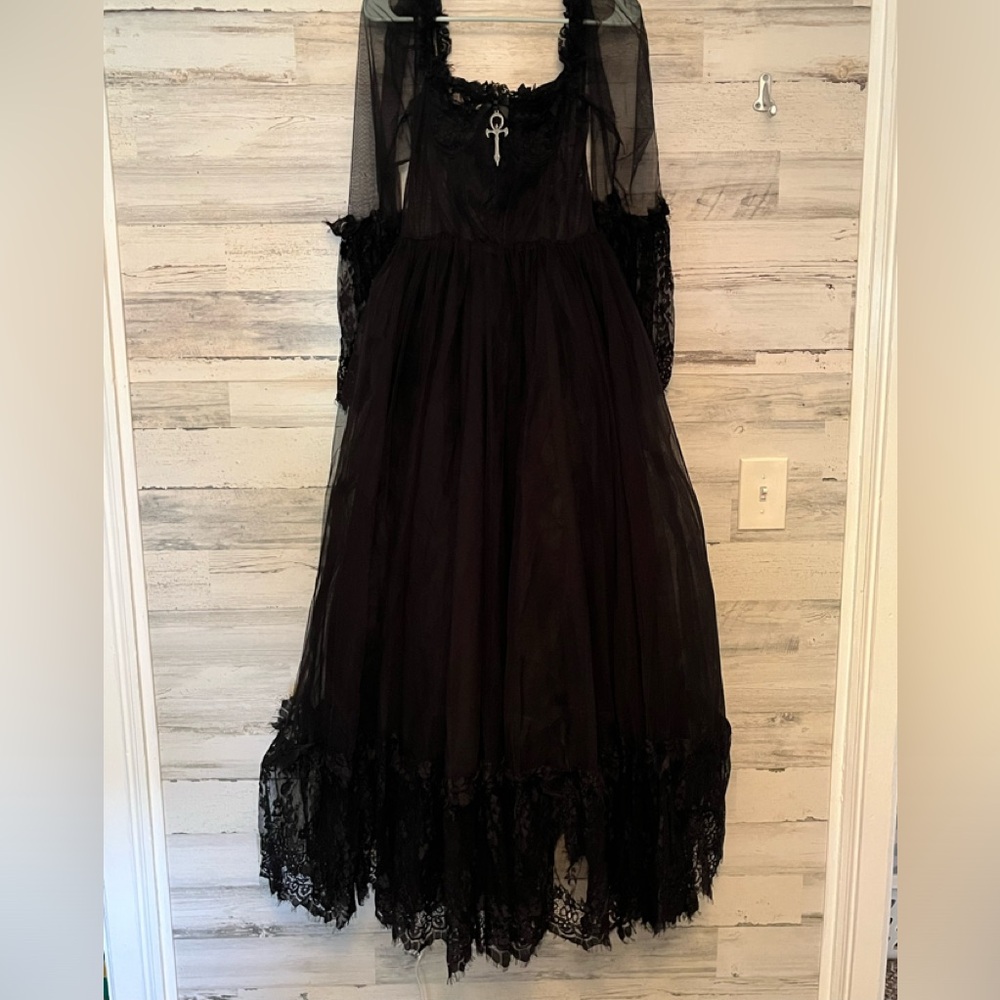 NWT Dolls Kill Black Dance With Death Dress